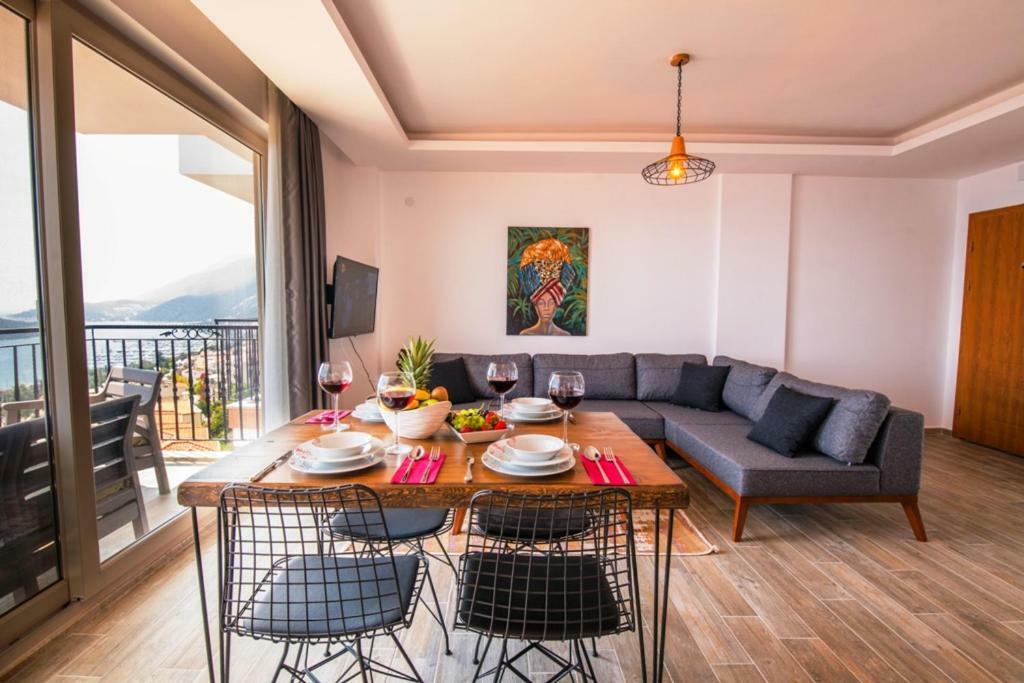Panorama Kas Apart Otel 外观 照片